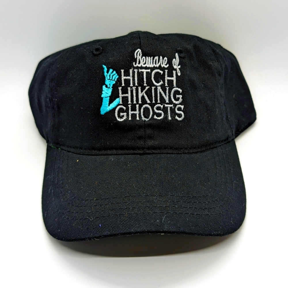 New  Hitchhiking Ghosts Inspired Hat in Black